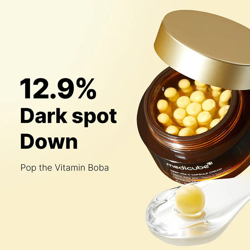 Medicube Deep Vita C Capsule Cream: Vitamina C Antimanchas e Glow — imagem 12