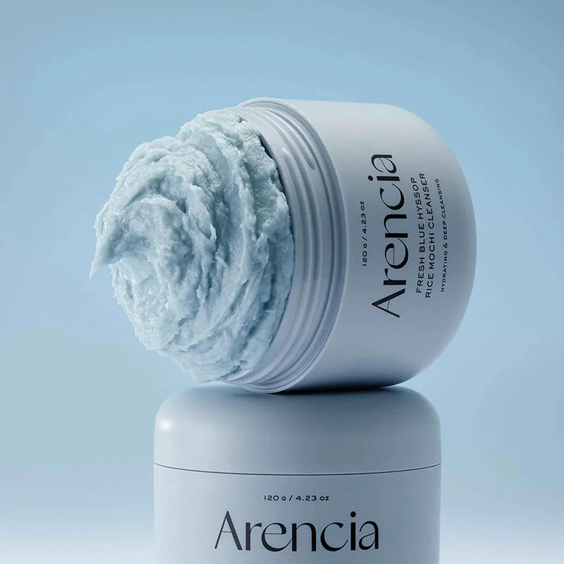 Arencia - Blue Hyssop Mochi Cleanser: Limpeza de Poros e Hidratação — imagem 2