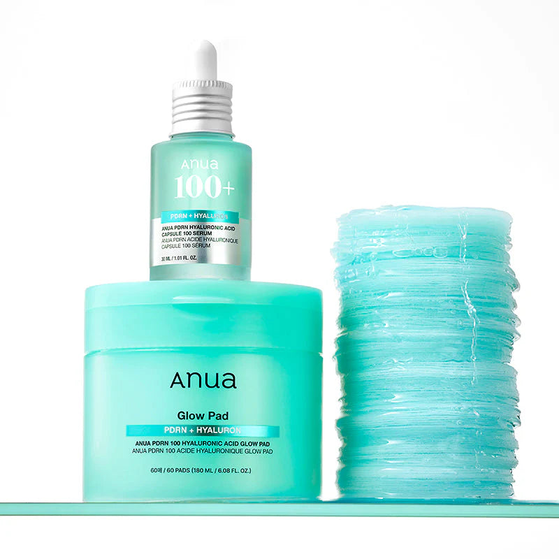 Anua PDRN 100 Glow Pad: Discos de Tónico para Hidratação e Glass Skin — imagem 3