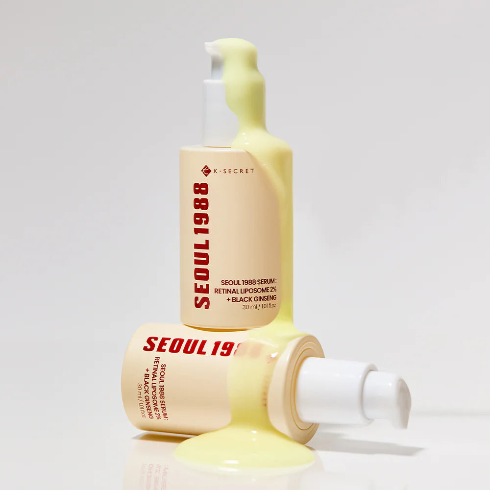 K-SECRET - SEOUL 1988 Retinal 2% Sérum Anti-Rugas: Ginseng Preto e Textura Renovada — imagem 4