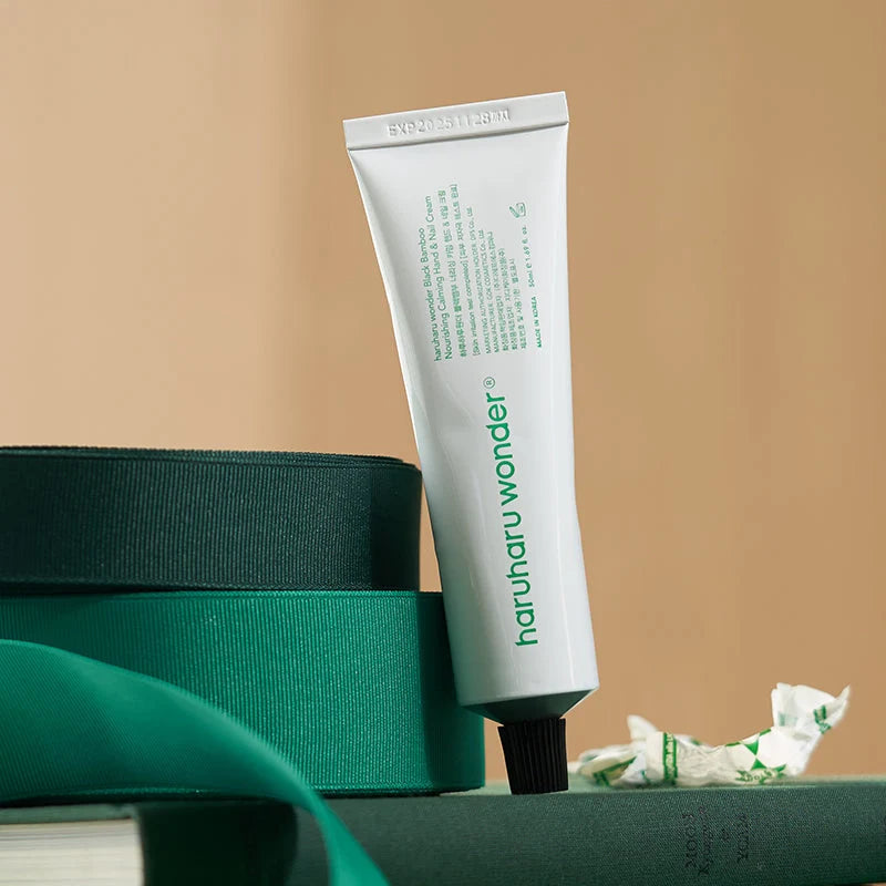 Haruharu Wonder Black Bamboo Nourishing Calming Hand & Nail Cream 50ML