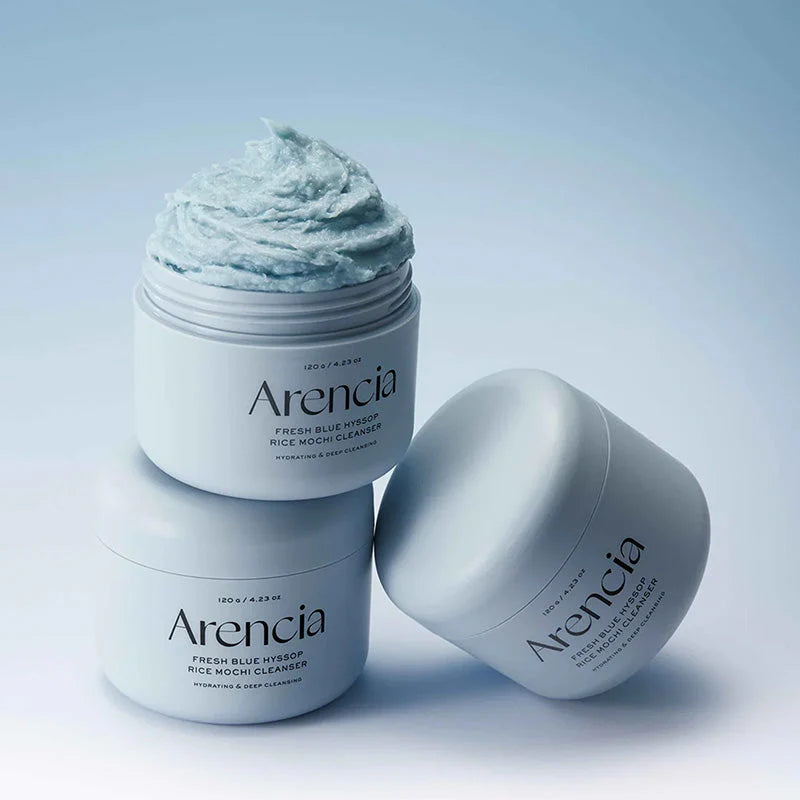 Arencia - Blue Hyssop Mochi Cleanser: Limpeza de Poros e Hidratação — imagem 3