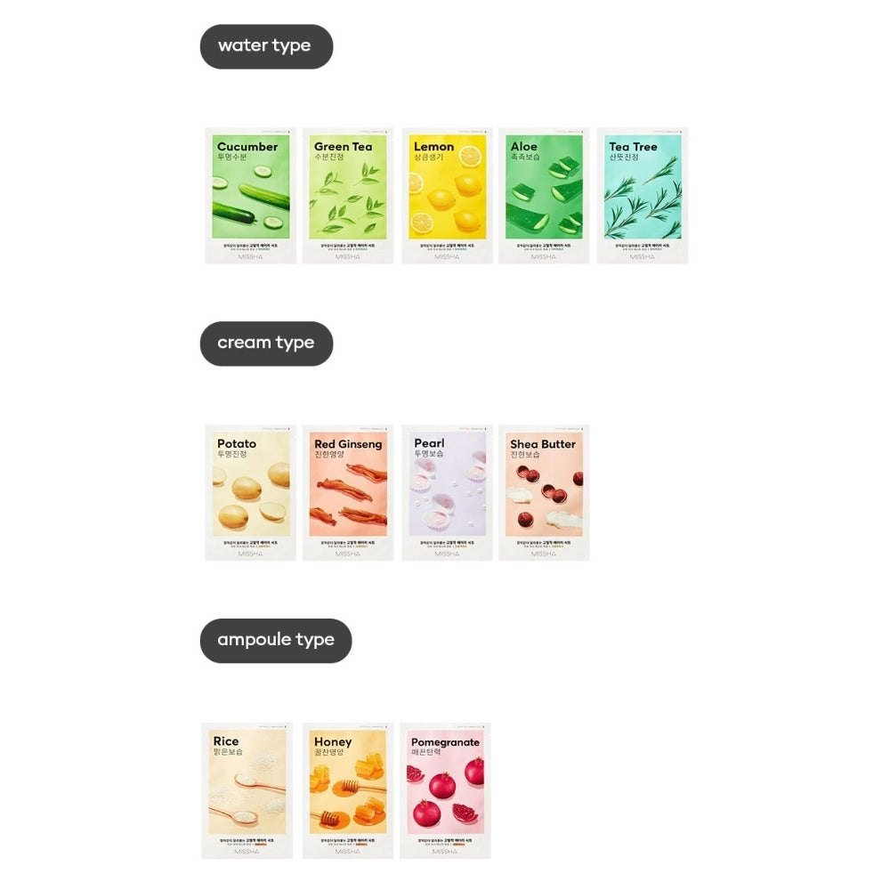 Missha Airy Fit Aloe Vera: Máscara Facial - Hidratação e Alívio para Pele Seca — imagem 4