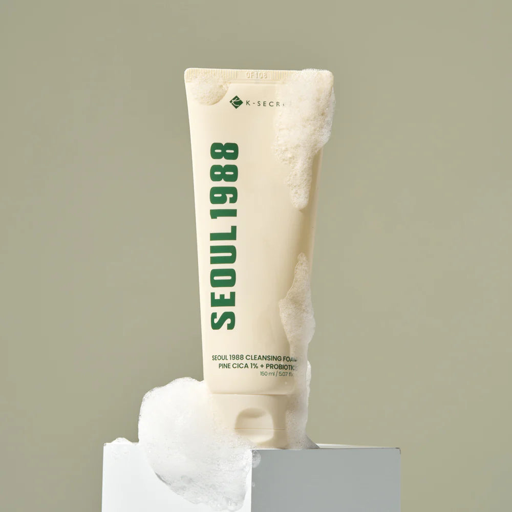 K-SECRET - SEOUL 1988 Cleansing Foam: Espuma de Limpeza Suave para Pele Sensível — imagem 4