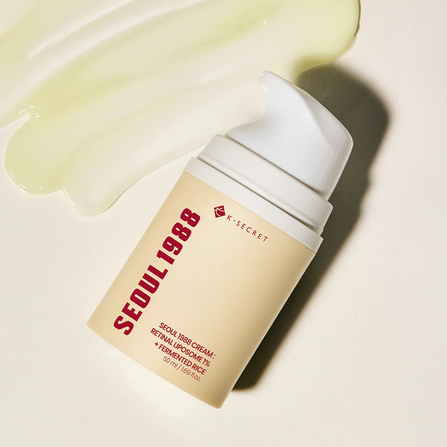 K-SECRET - SEOUL 1988 Cream: Creme Retinal 1% Lipossomal para Rugas, Textura & Arroz Fermentado — imagem 4