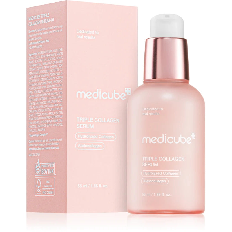 Medicube - Triple Collagen 4.0: Anti-idade e Efeito Glass Skin
