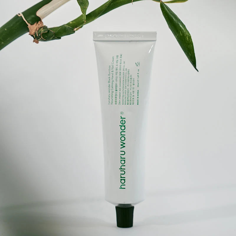 Haruharu Wonder Black Bamboo Nourishing Calming Hand & Nail Cream 50ML