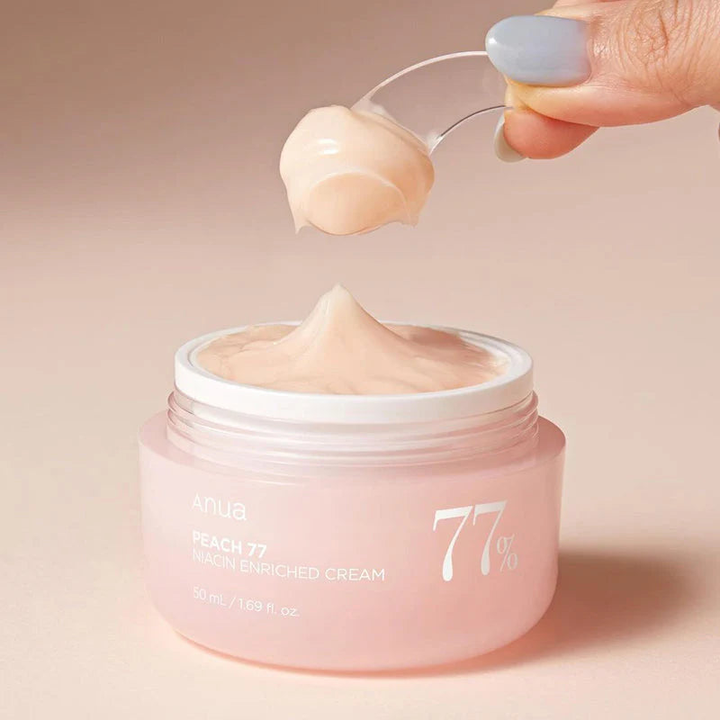 Anua Peach 77 Niacin Cream: Hidratação e Brilho Efeito Glass Skin — imagem 2