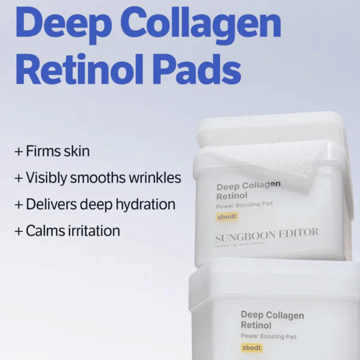 SUNGBOON EDITOR Deep Collagen Retinol Power Boosting Pad — imagem 3