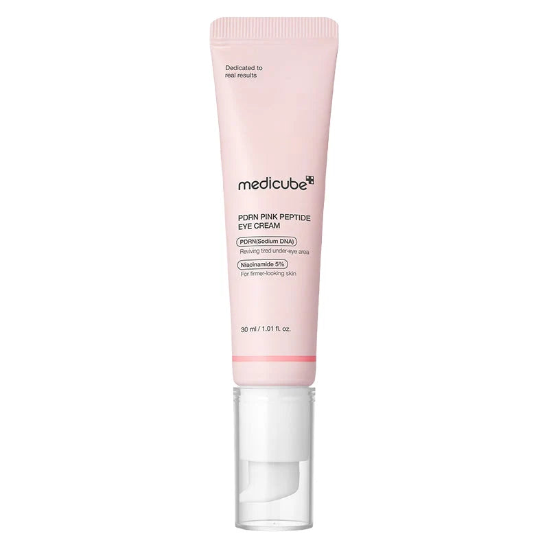 Medicube PDRN Pink Peptide Eye Cream 30ml, creme de olhos com PDRN de salmão, retinol e péptidos
