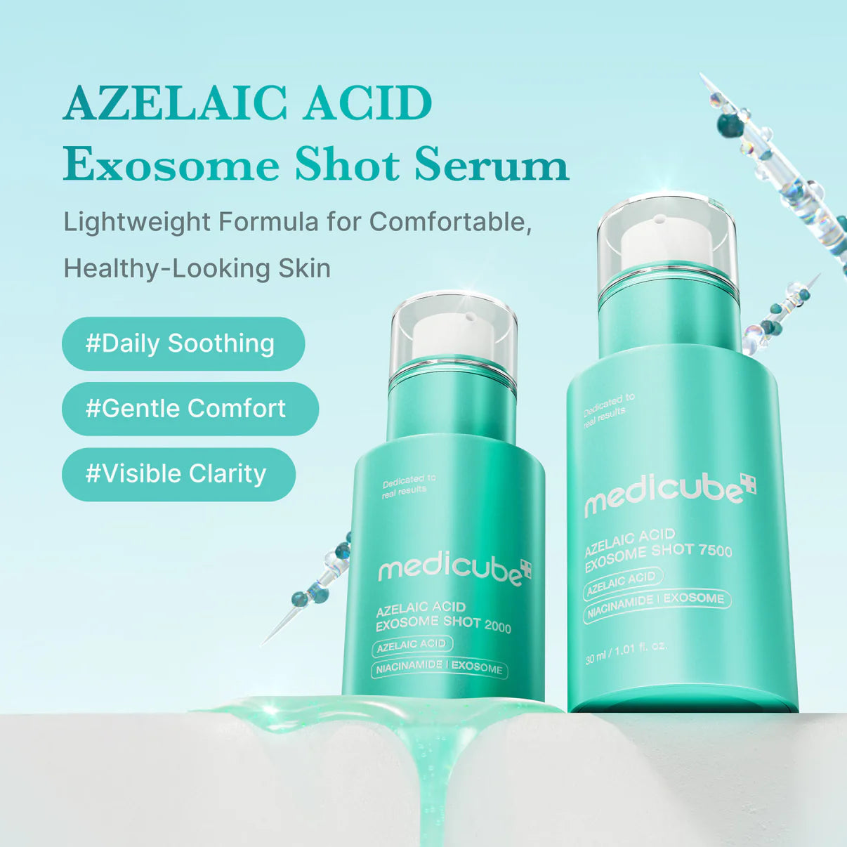 Medicube Azelaic Acid Exosome Shot ampola de ácido azelaico e niacinamida 30ml