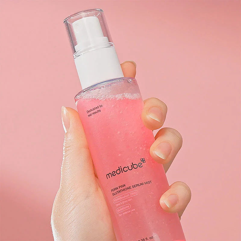 Medicube PDRN Pink Glutathione Serum Mist – Bruma Iluminadora — imagem 5
