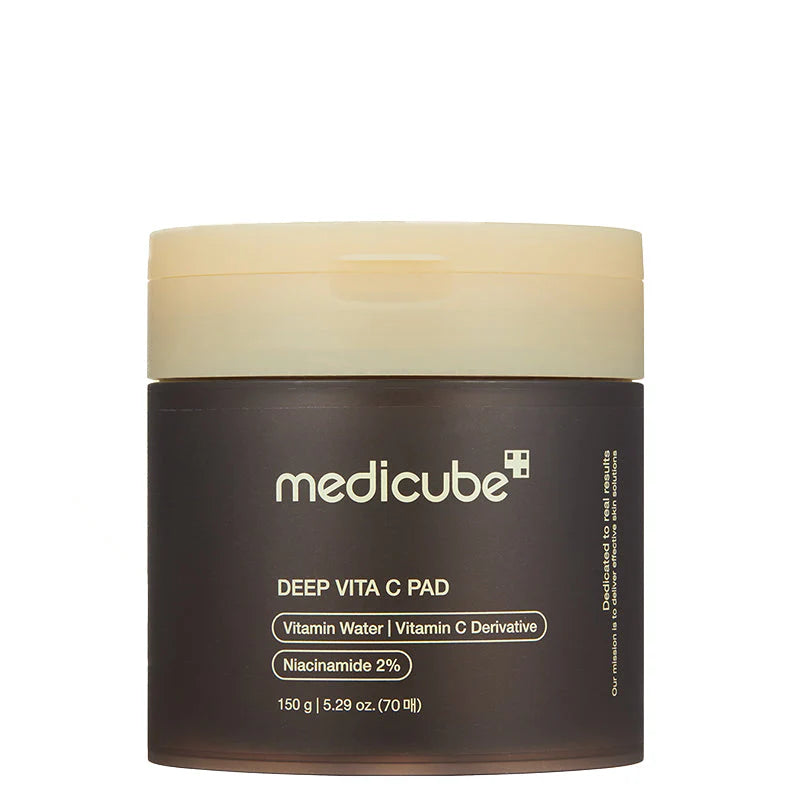 Medicube - Discos Tónicos Vitamina C: Combate Manchas e Dá Luminosidade