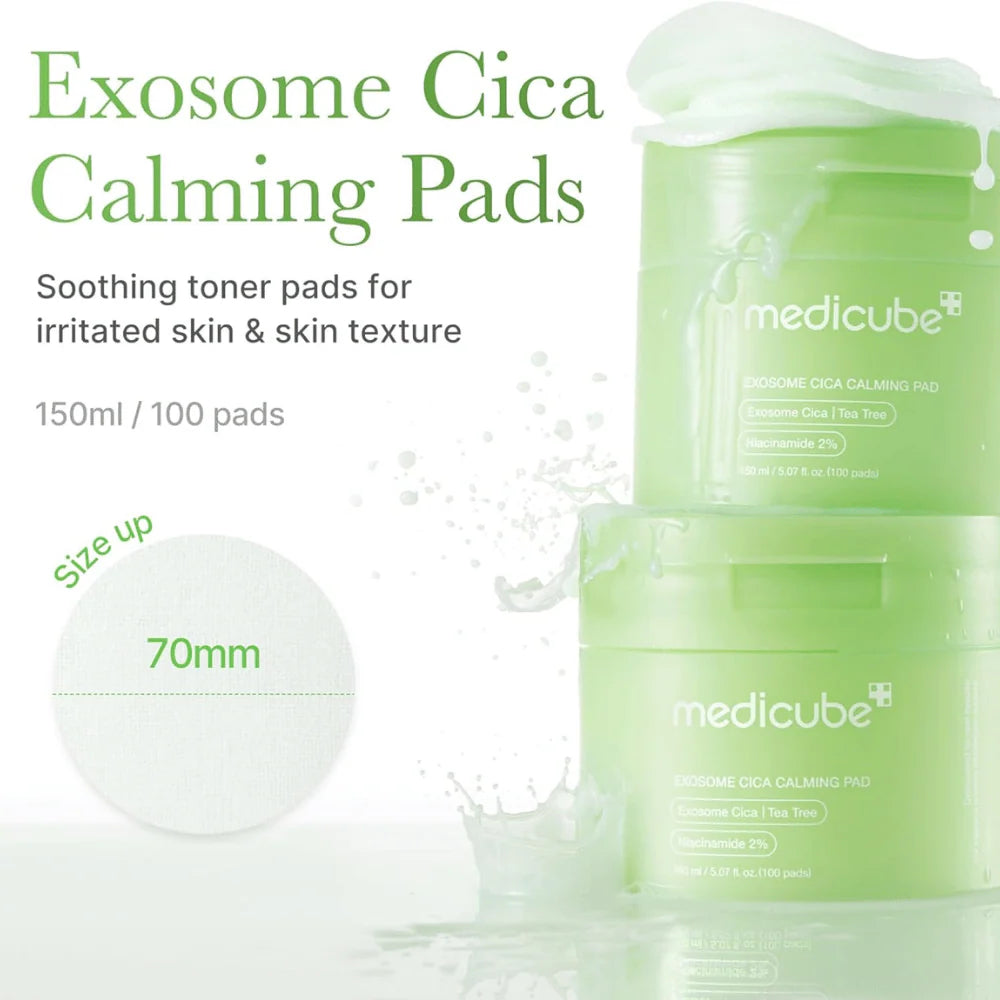 Medicube Exosome Cica Pad – Disco Calmante Pele Sensível — imagem 3