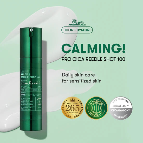 VT Cosmetics Pro Cica Reedle Shot 100: Microagulhas para Regeneração — imagem 3