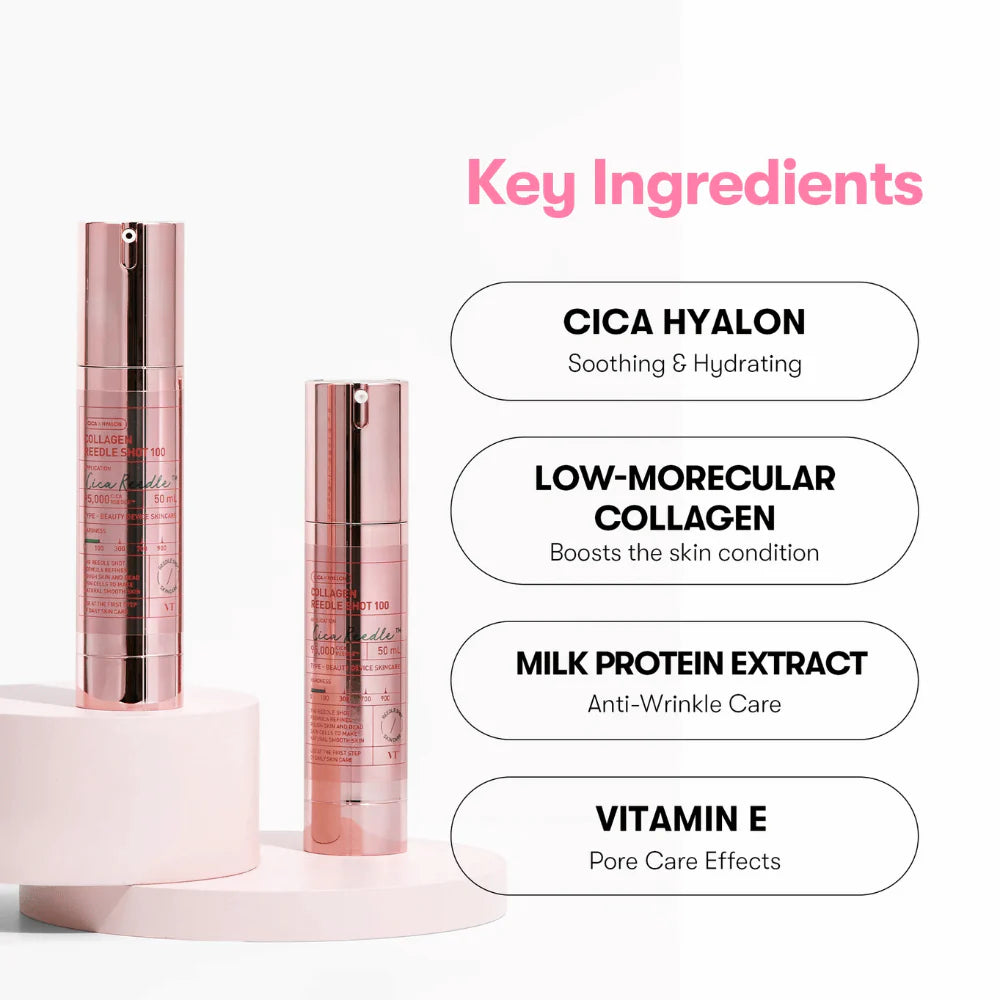 VT Cosmetics Collagen Reedle Shot 100 – Sérum Firmeza — imagem 3