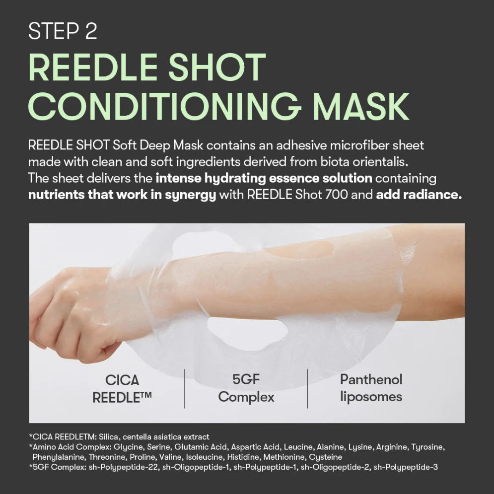 VT Cosmetics Reedle Shot 700 2-Step Mask: Renovação e Poros Definidos — imagem 8