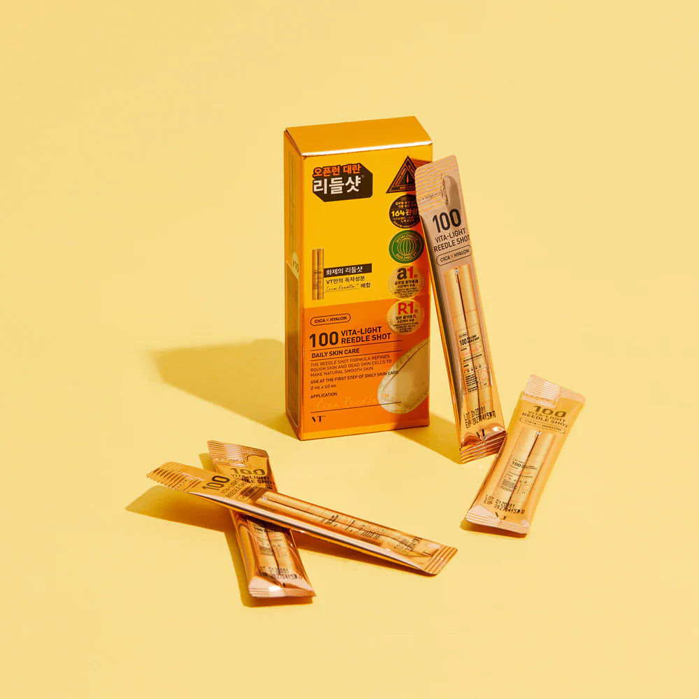 VT Cosmetics Vita-Light Reedle Shot 100 | Vitamina C e Microagulhas para Luminosidade — imagem 2