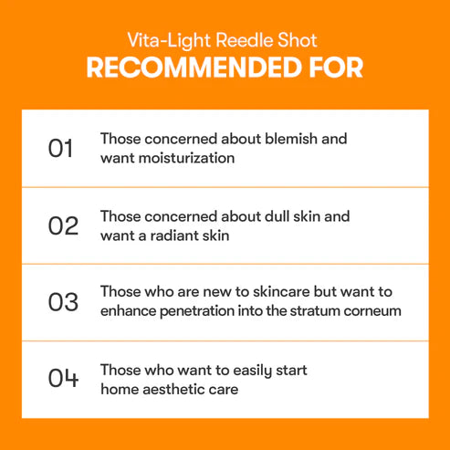 VT Cosmetics Vita-Light Reedle Shot 100 | Vitamina C e Microagulhas para Luminosidade — imagem 6