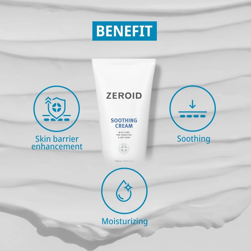 Zeroid Soothing Cream — Creme para Pele Seca e Sensível — imagem 4