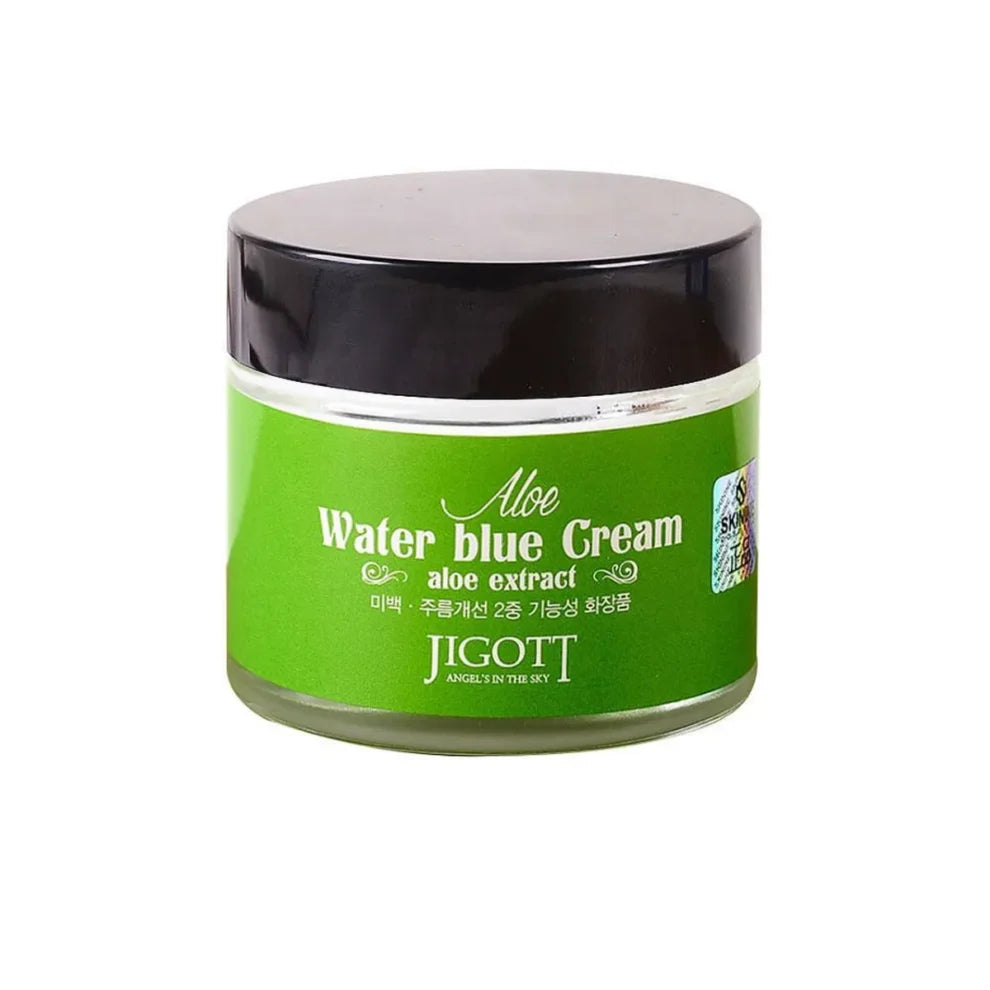Jigott - Aloe Water Blue Cream: Hidratação Profunda e Ação Calmante