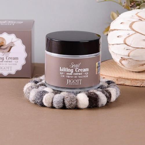 Jigott - Snail Lifting Cream: Mucina de Caracol para Firmeza e Brilho — imagem 6
