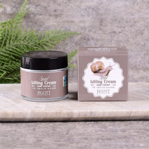 Jigott - Snail Lifting Cream: Mucina de Caracol para Firmeza e Brilho — imagem 5