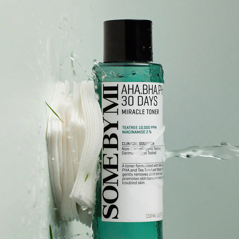 SOME BY MI - AHA-BHA-PHA 30 Days Miracle Toner: Esfoliação Suave e Pele Renovada — imagem 4