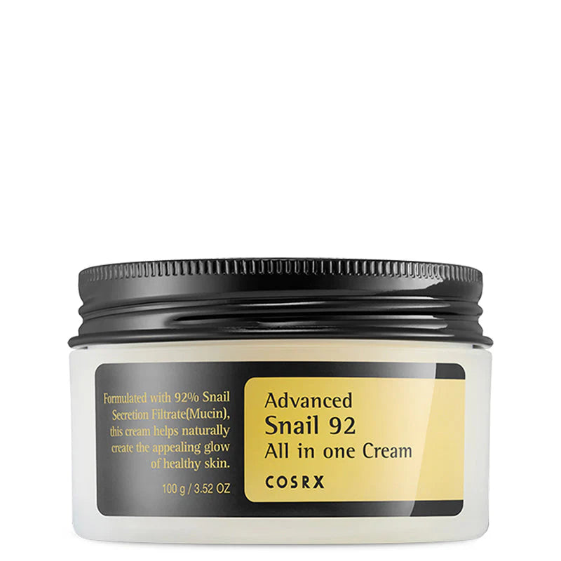 COSRX Advanced Snail 92 All In One Cream — Hidratação e Barreira