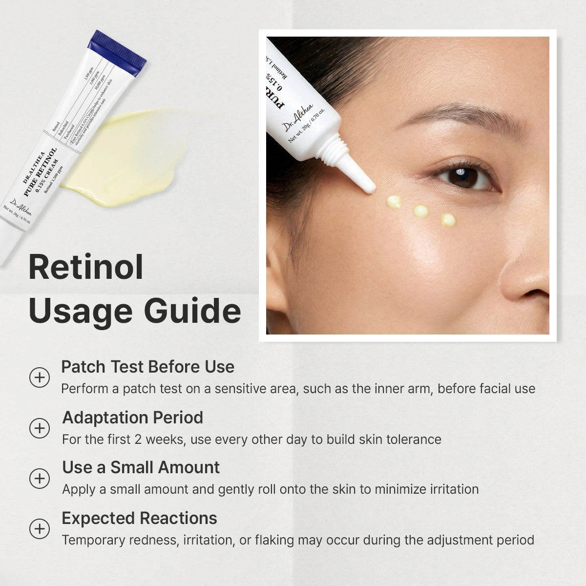 Dr. Althea Pure Retinol 0.15% Cream — Creme Anti-Idade Noturno — imagem 4