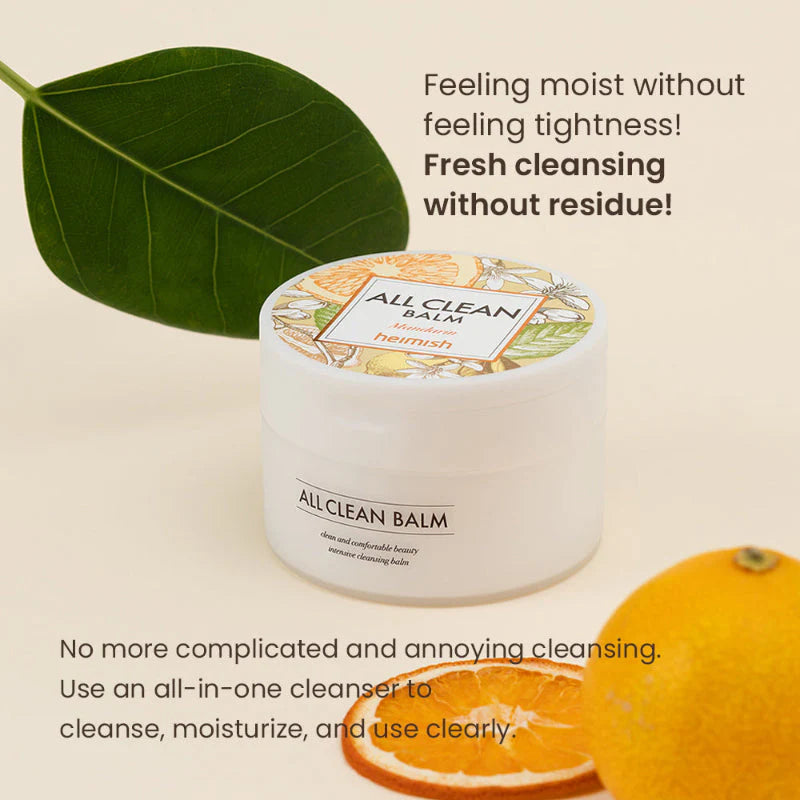 Heimish All Clean Balm Mandarin — Bálsamo de Limpeza Cítrico — imagem 7