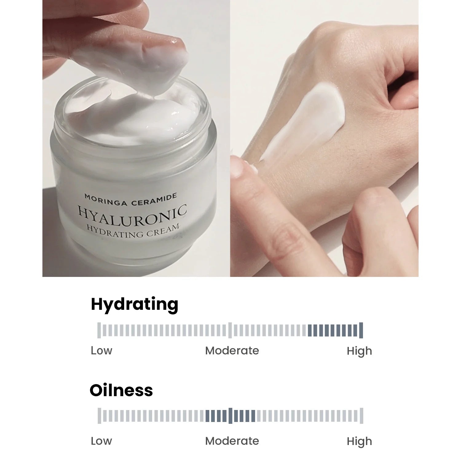 Heimish Moringa Ceramide Hyaluronic Hydrating Cream — imagem 8