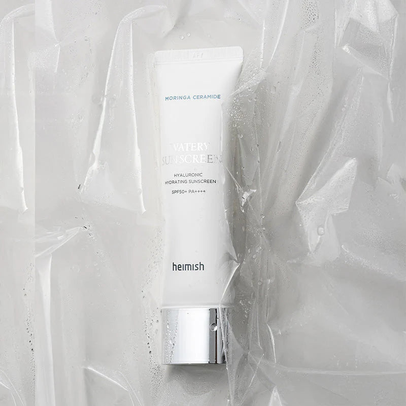 Heimish Moringa Ceramide Hyaluronic Acid Hydrating Watery Sunscreen SPF50+ PA++++ — imagem 8
