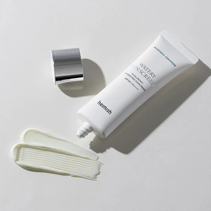 Heimish Moringa Ceramide Hyaluronic Acid Hydrating Watery Sunscreen SPF50+ PA++++ — imagem 2
