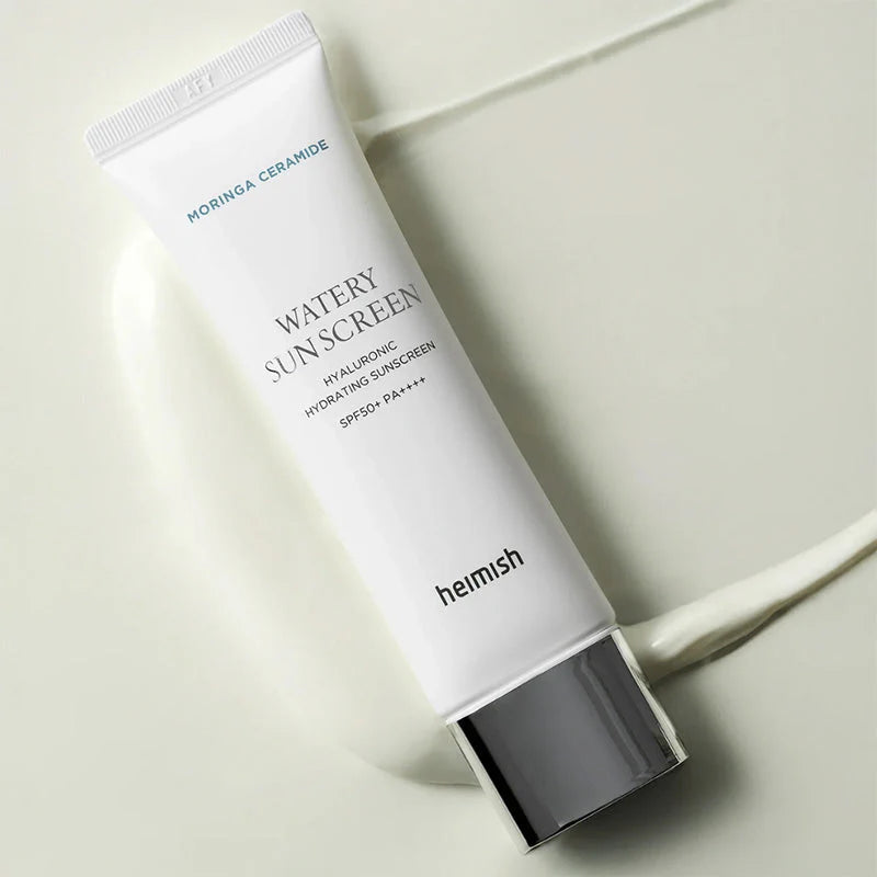 Heimish Moringa Ceramide Hyaluronic Acid Hydrating Watery Sunscreen SPF50+ PA++++ — imagem 4