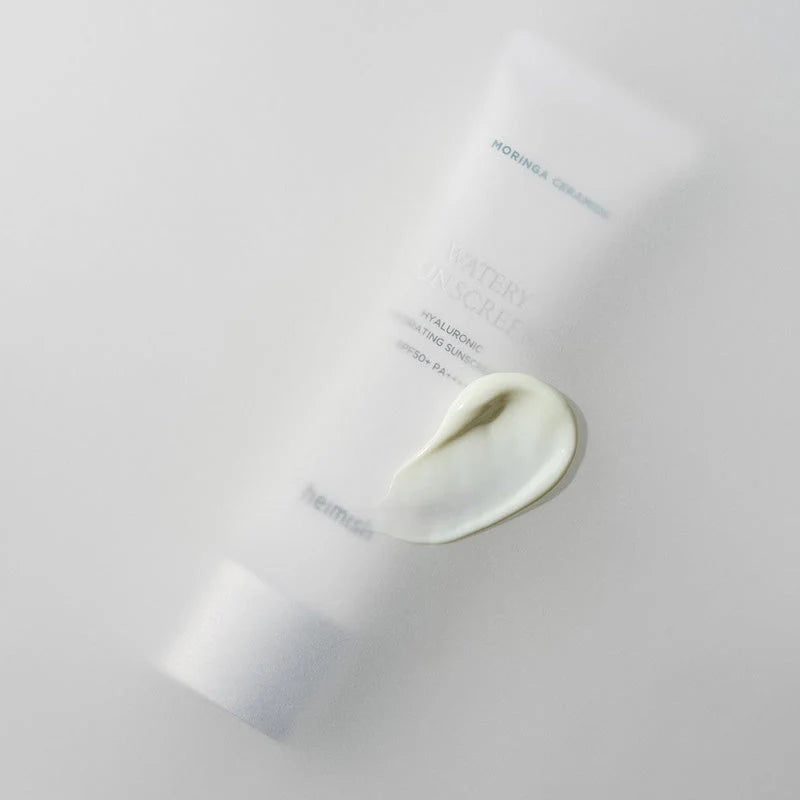 Heimish Moringa Ceramide Hyaluronic Acid Hydrating Watery Sunscreen SPF50+ PA++++ — imagem 9