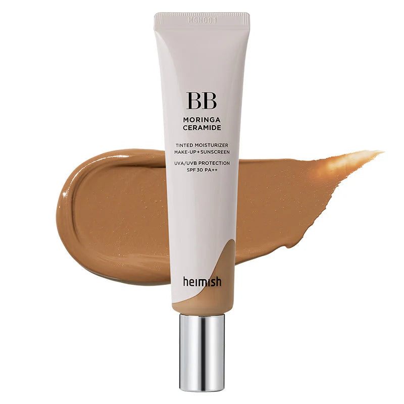Heimish Moringa Ceramide BB Cream SPF30 PA++ — Cobertura Natural com Proteção Solar