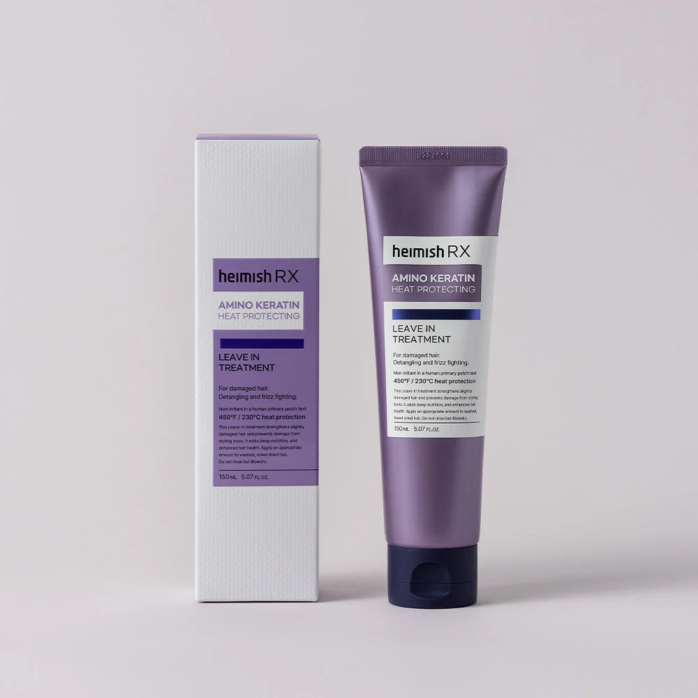 Heimish RX Amino Keratin Leave-In Treatment com Proteção Térmica — imagem 3