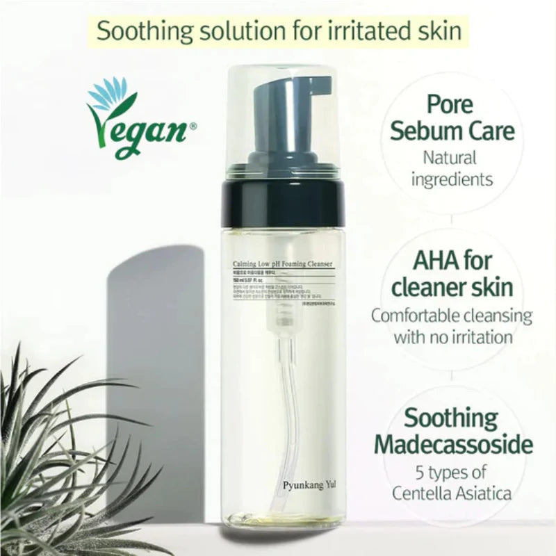 Pyunkang Yul Calming Low pH Foaming Cleanser — imagem 6