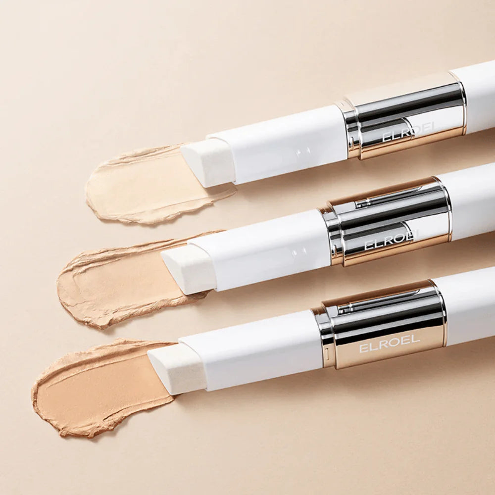 Elroel Blanc Cover Cream Stick — Base em Stick com Pincel Integrado