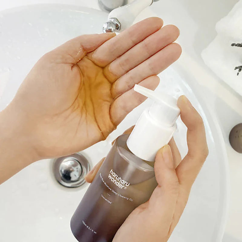 Haruharu wonder Black Rice Moisture Cleansing Oil – Óleo de Limpeza — imagem 2