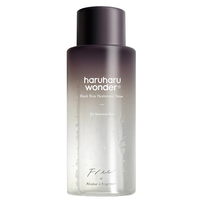 Haruharu wonder Black Rice Hyaluronic Toner — Sem Álcool e Sem Perfume