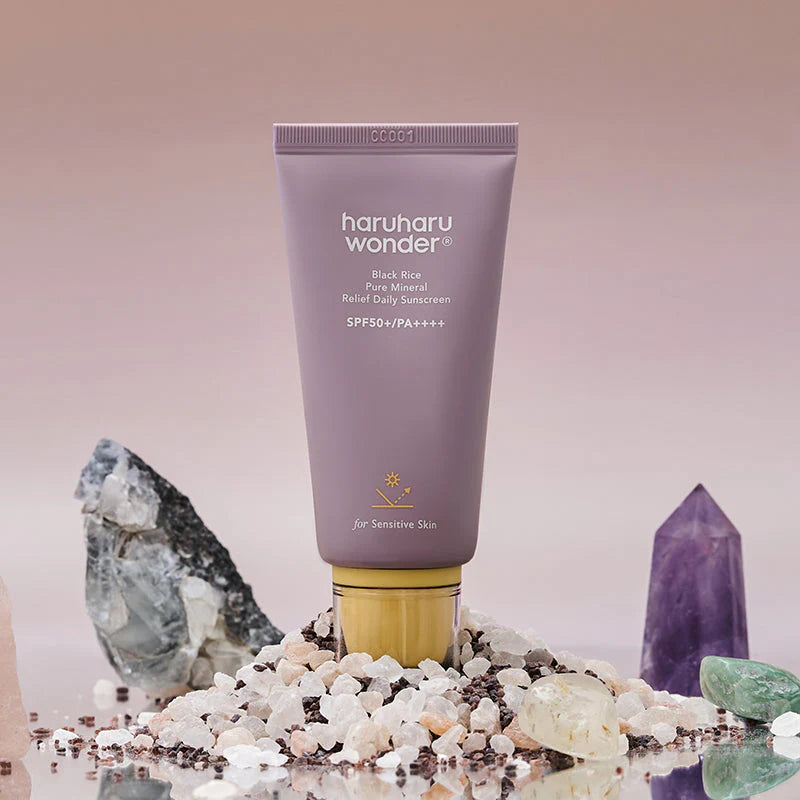 haruharu wonder Black Rice Pure Mineral Relief Sunscreen SPF50+ PA++++ — imagem 7