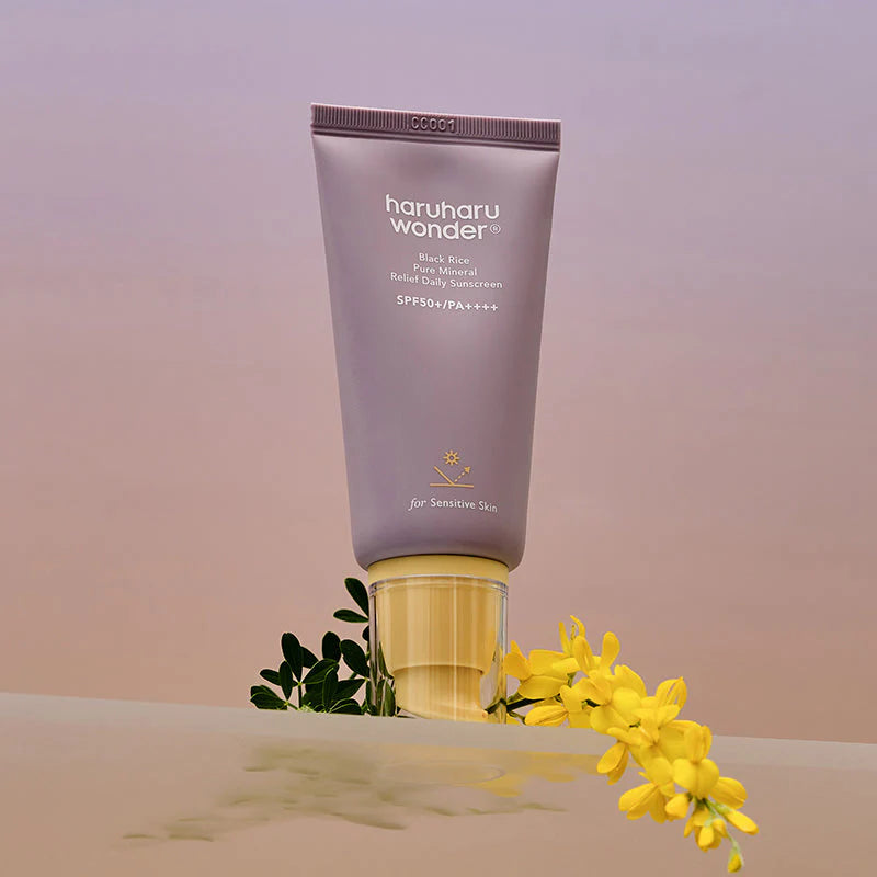 haruharu wonder Black Rice Pure Mineral Relief Sunscreen SPF50+ PA++++ — imagem 2