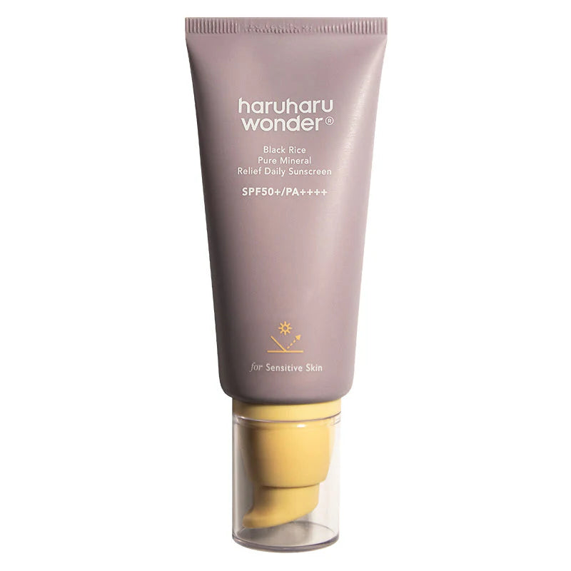 haruharu wonder Black Rice Pure Mineral Relief Sunscreen SPF50+ PA++++