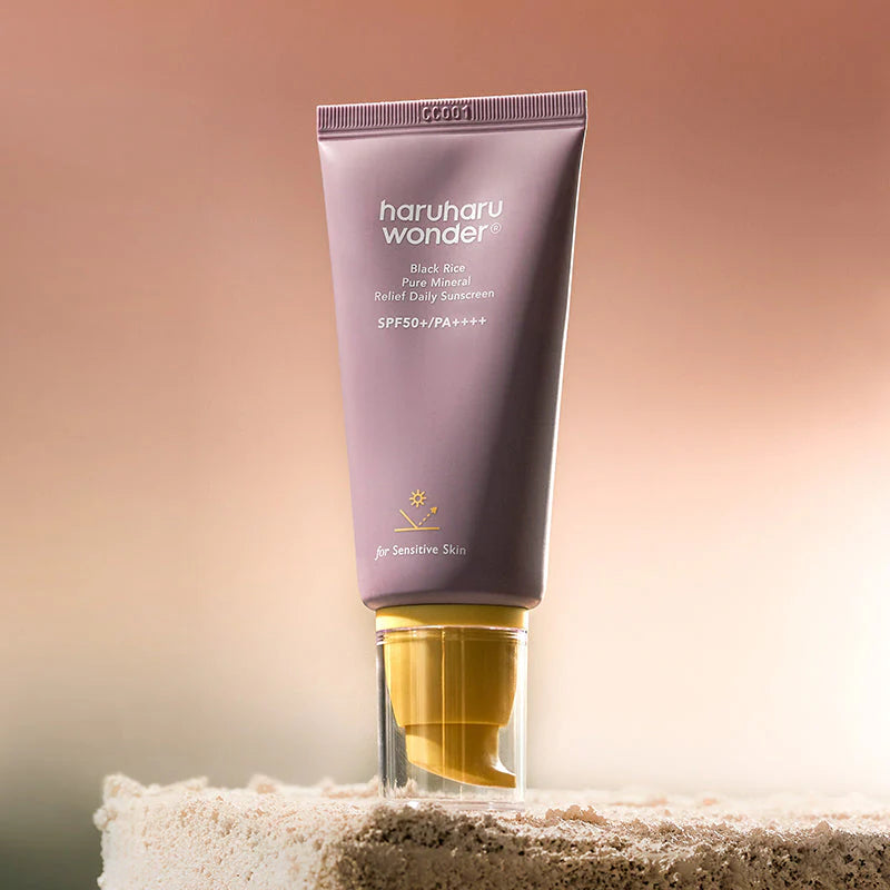 haruharu wonder Black Rice Pure Mineral Relief Sunscreen SPF50+ PA++++ — imagem 8