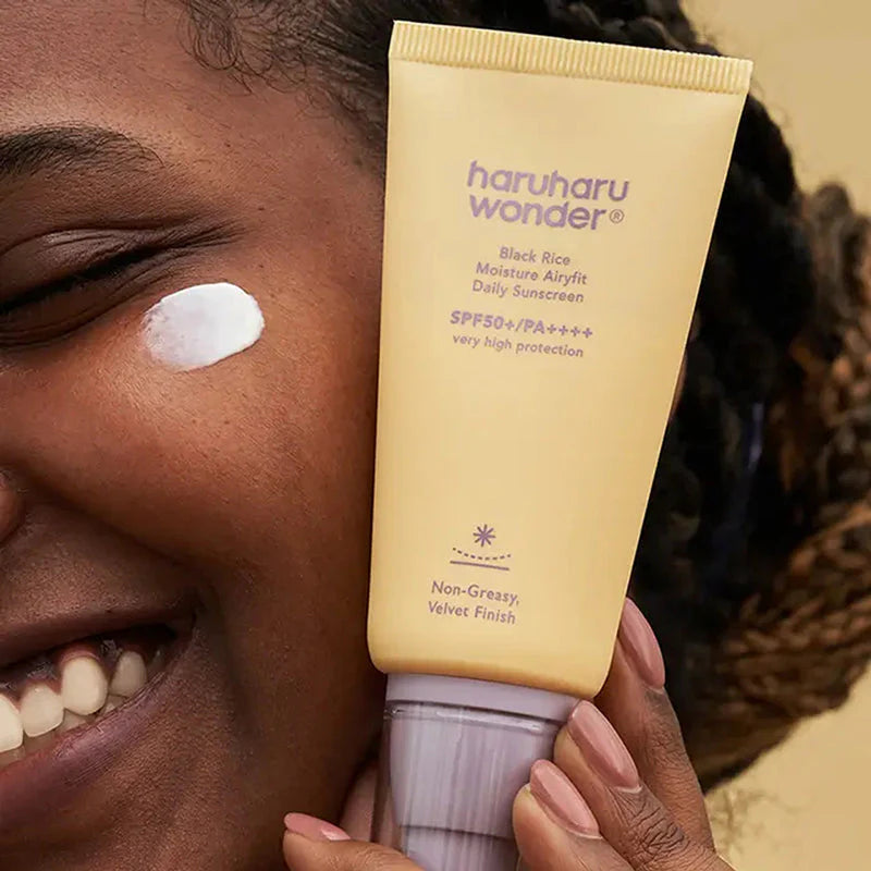 Haruharu wonder Black Rice Moisture Airyfit Daily Sunscreen SPF50+ PA++++ — imagem 4