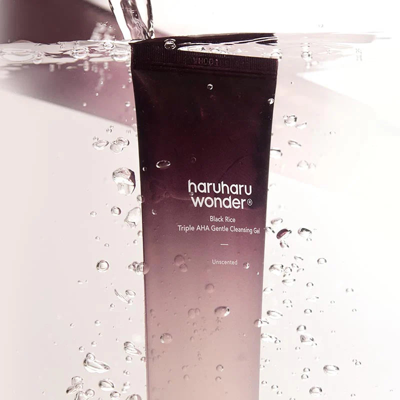Haruharu wonder Black Rice Triple AHA Gentle Cleansing Gel — imagem 3