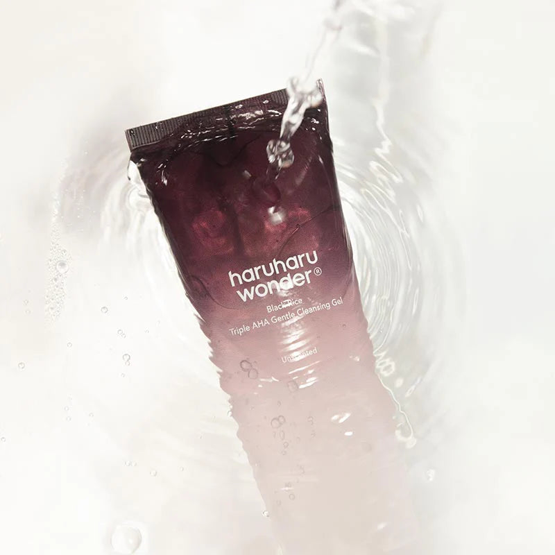 Haruharu wonder Black Rice Triple AHA Gentle Cleansing Gel — imagem 4