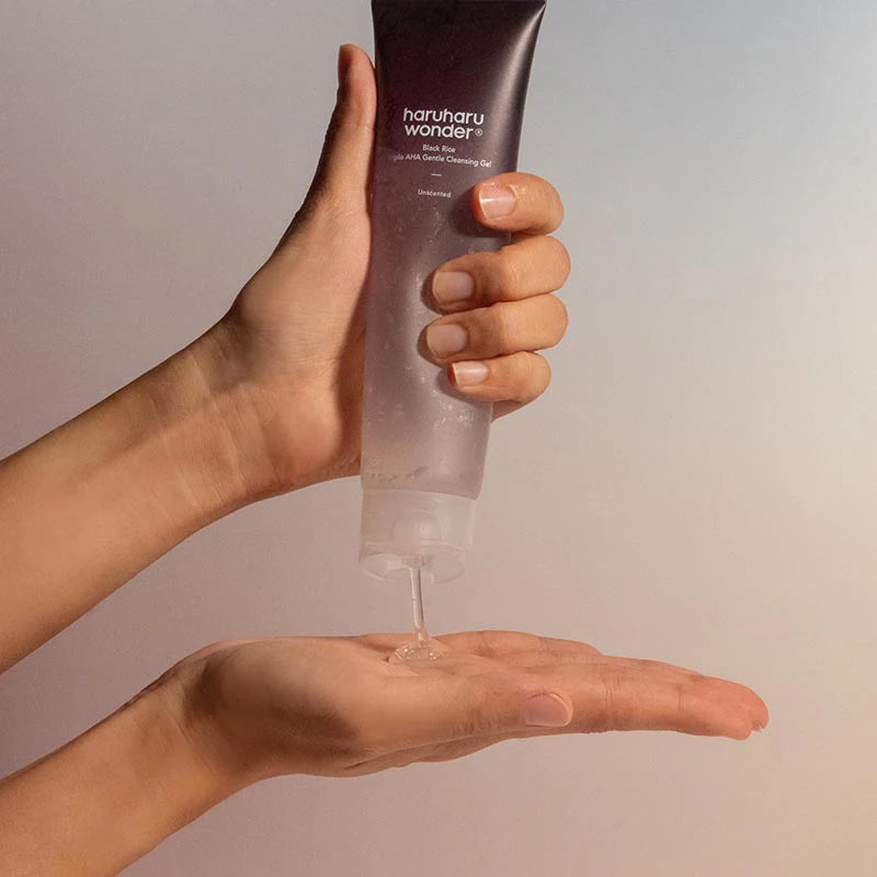 Haruharu wonder Black Rice Triple AHA Gentle Cleansing Gel — imagem 2